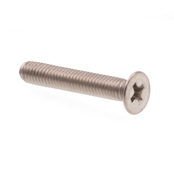 Prime-Line Machine Screw, Metric, Flat Head, Phillip Drive M3-0.5 X 18MM A2-70 Stainless Steel 10PK 9121004 - main